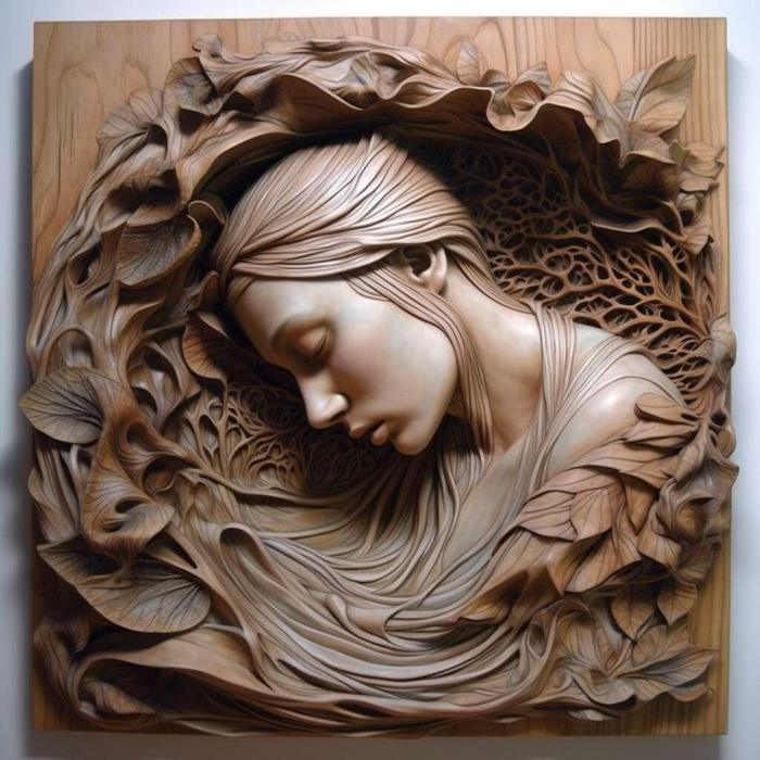 نموذج ثلاثي الأبعاد لآلة CNC 3D Art 